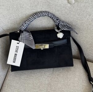 Steve Madden Black Handbag